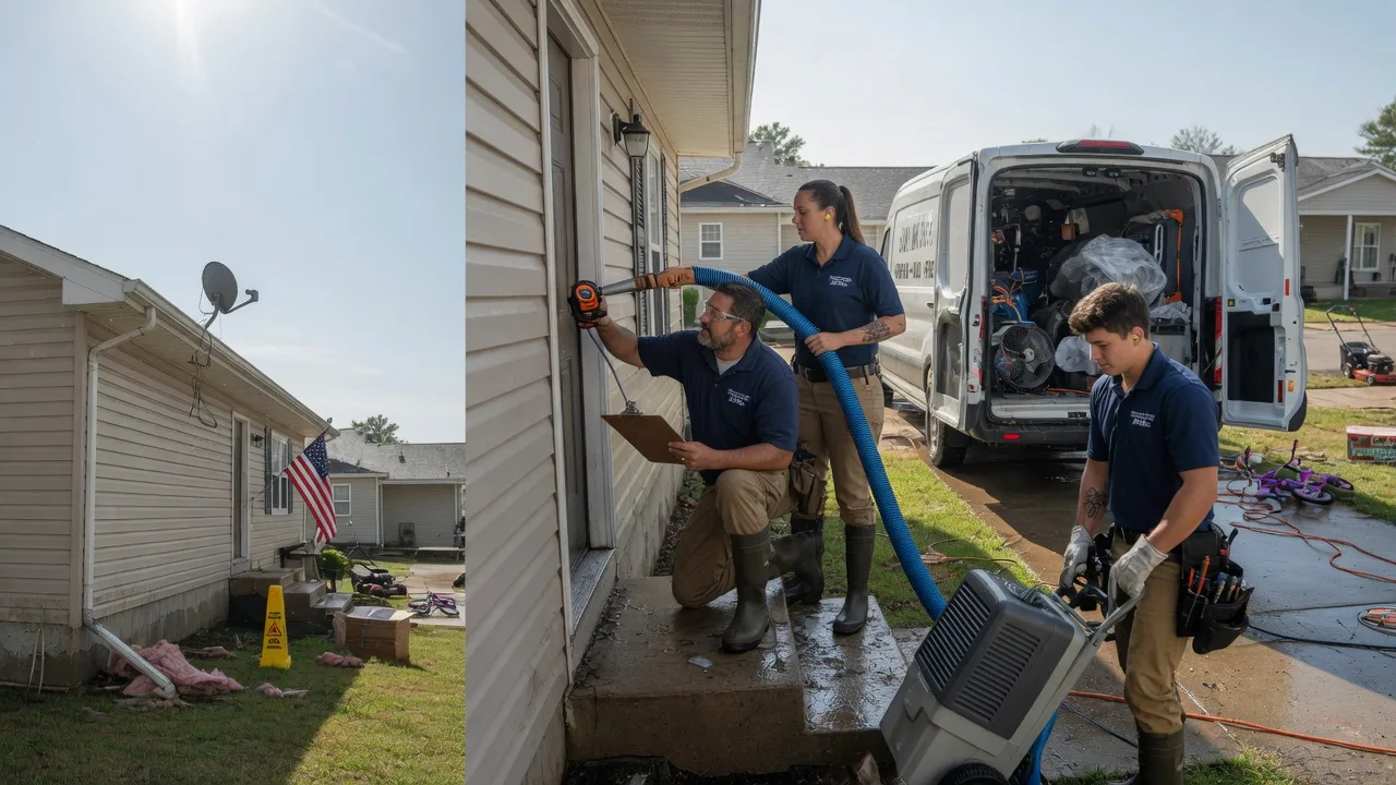 Ceiling Water Damage Restoration in Stevenson, AL near me